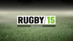 Rugby 15 Title Screen